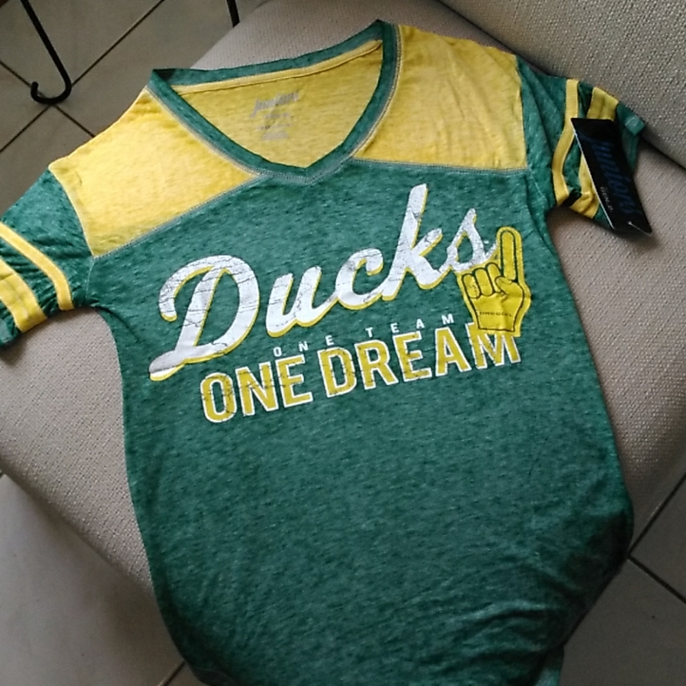 Oregon Ducks juniors v neck t-shirt